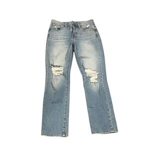 Madewell The Perfect Vintage Jean Distressed High Rise Light Wash Sz 26